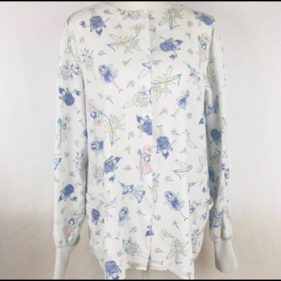 Crest Tops - Crest Women’s Fairy Nurse Scrubs Uniform Size L